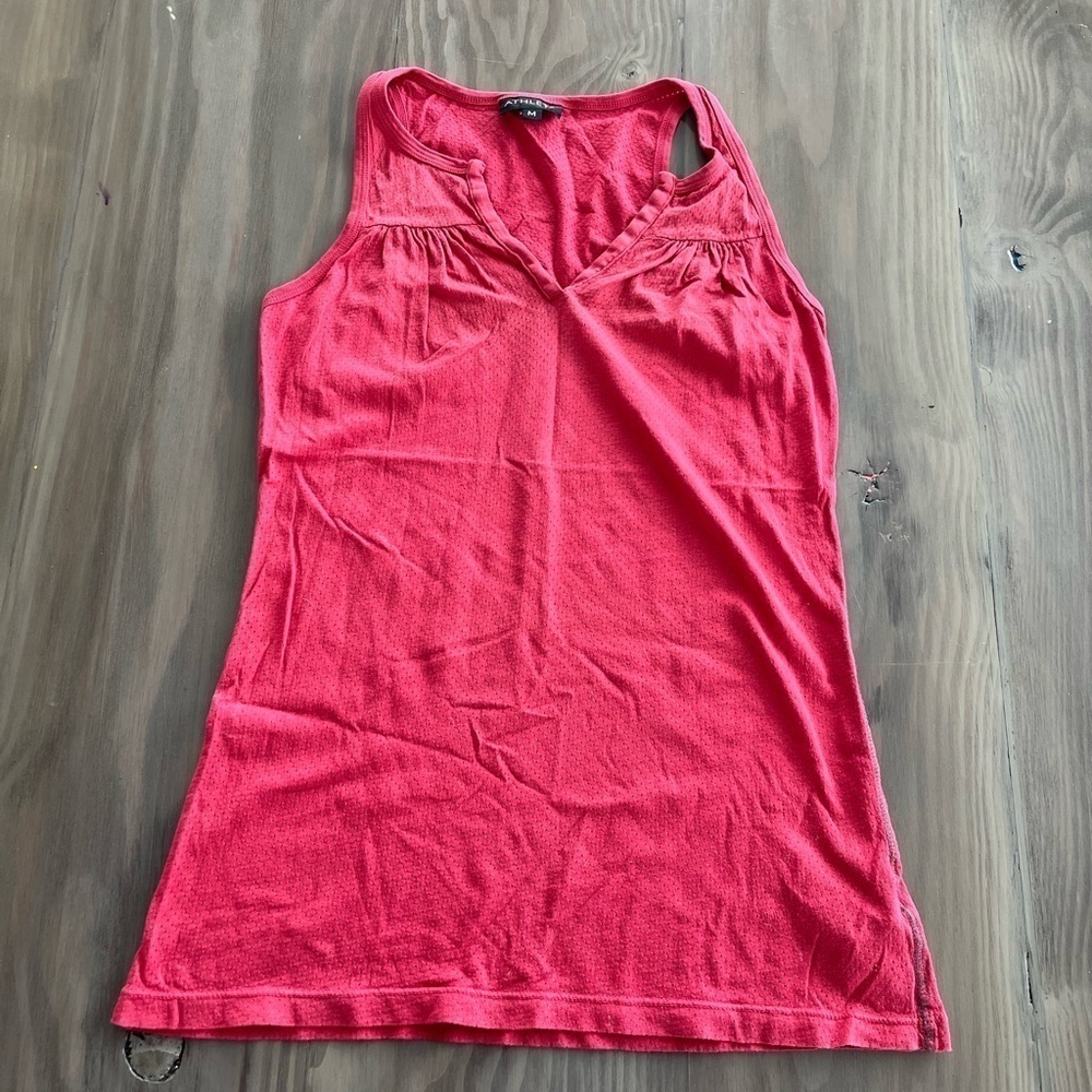 ATHLETA womens tank style # 43304 red size: Medium